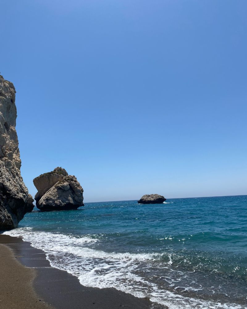 Aphrodite's rock em Paphos