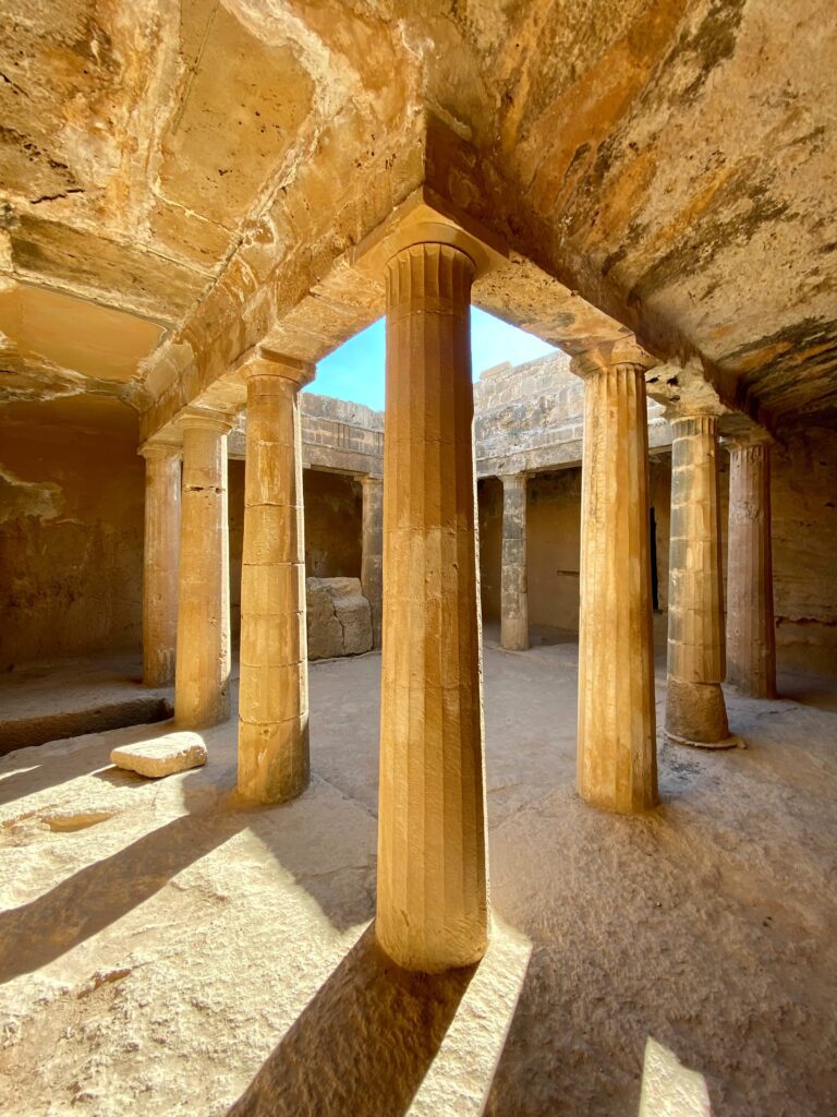 o que fazer em paphos: tomb of the kings