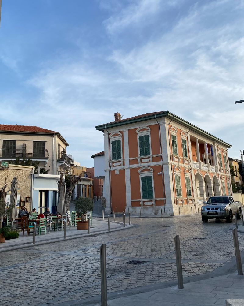 Arquitetura em Paphos Old Town