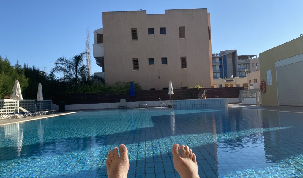 capa piscina casa em paphos