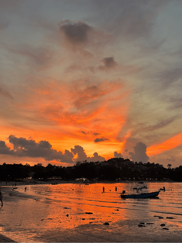 por do sol samui
